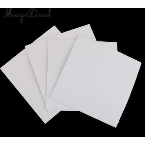 4 sheet Double Side Adhesive From Pads Sticker Fixers for Card Making Super Strong Mounting Sticky Tape 1 mm for Posters Glass