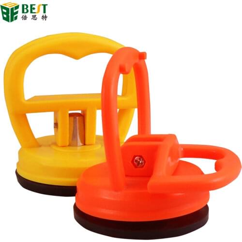 BEST 2.5 inch red small suction cup is suitable for mobile phone screen maintenance