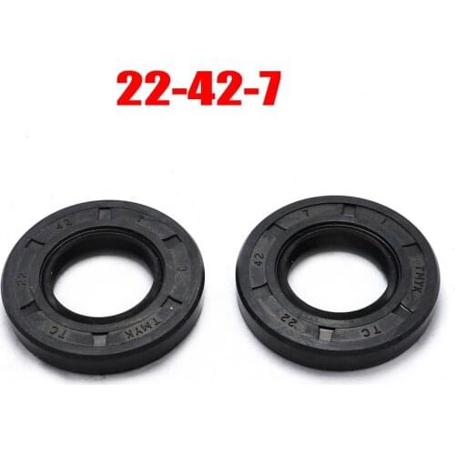 Oil seal 22-42-7 For Nitrile Covered Double Lip Free Shipping