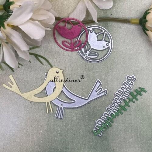 Bird garland Metal Cutting Dies Stencils Die Cut for DIY Scrapbooking Album Paper Card Embossing