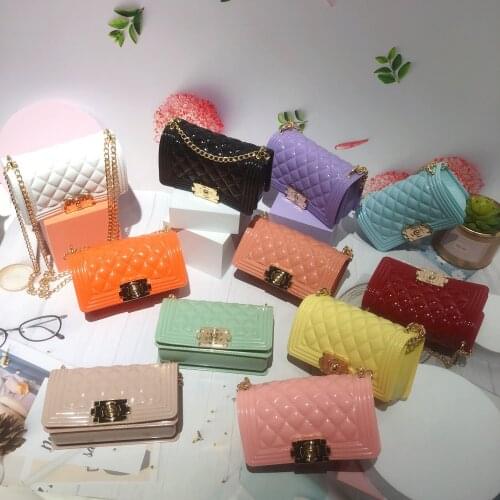 Mini Jelly Bag Summer Womens Handbags Shoulder Crossbody Bags for Women 2021 Candy Color Ladies Jelly Purse Sac A Main Femme