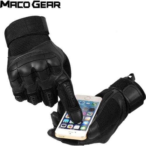 Tactical Cycling Touch Screen Gloves Men Army Training Climbing Wearproof Skiing Shooting Antiskid Bike Work Full Finger Mittens