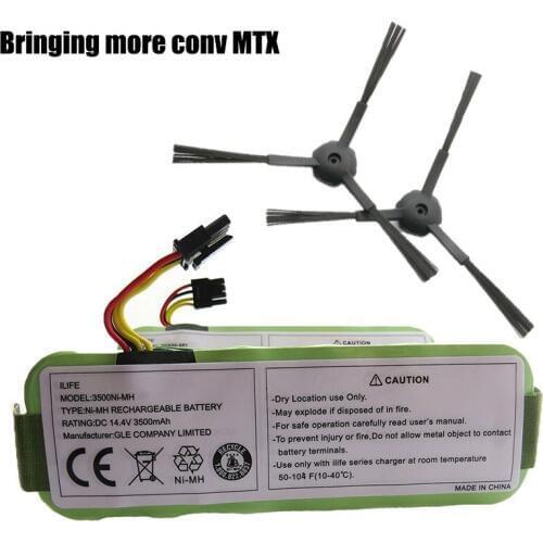 Vacuum Cleaner Replacement Rechargeable battery Ni-MH 14.4V 3500mAh for Ecovacs mirror CR120 Dibea X500 X580 Kk8 Haier T320 T325