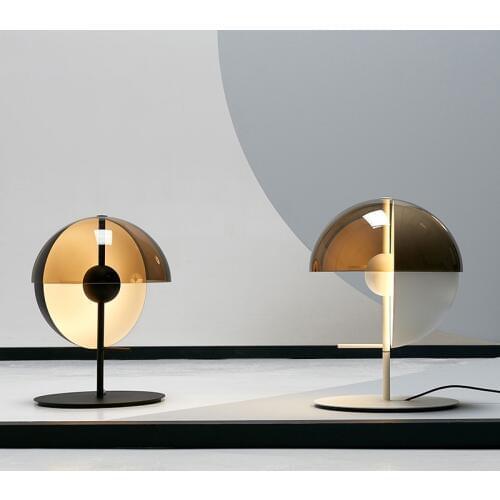 Modern lamps table lamp for bedroom bed head creative fashion rotatable design glass floor lamp study living room table lamp