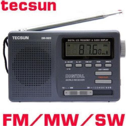 TECSUN DR-920C DIGITAL DISPLAY DIGITAL FM AM MW SW MultiBAND RADIO DR920 , portable full band Digital display clock radios