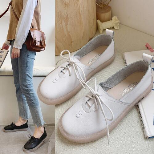 Lace Up Women Patenter Leather Tassel Oxfords Ladies Flat Lace Up Sewing Fashion Shoes Female Casual Comfort Brogue Shoe U19-12