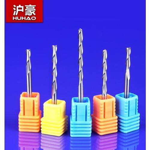 1pc 3.175mm SHK AA Series PCB Aluminum Plate Cutters 2 flutes Aluminum Milling Tools