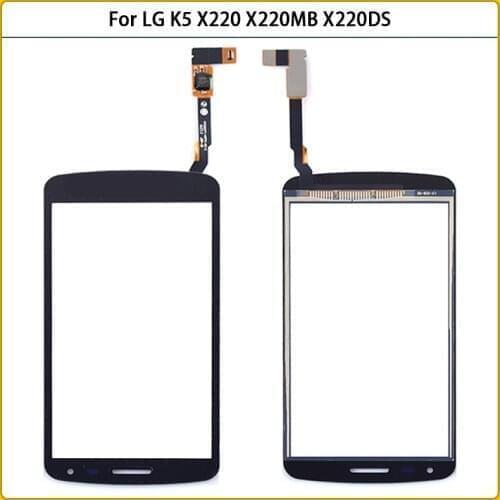 10PCS New For LG K5 X220 X220MB X220DS Touch Screen Panel Sensor Digitizer LCD Front Glass Outer Lens Touchscreen Replace