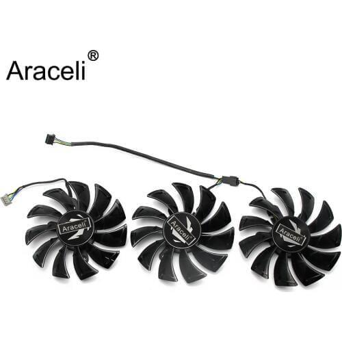 3PCS/lot Original GA92S2U DC12V 0.46A for ZOTAC GAMING GeForce RTX 2080 AMP Graphics card Cooling fan