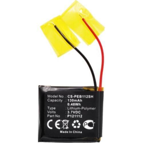 Cameron sino 130mah battery for PEBBLE E-Paper P121112 Smartwatch Battery