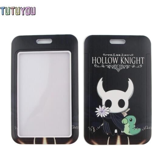 1pc PC2444 Hollow Knight Cartoon Key Chain Lanyard Gifts For Child Students Friends Phone USB Badge Holder Necklace