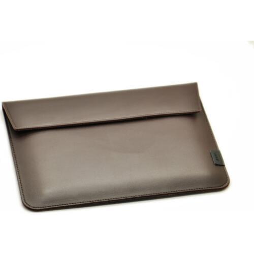 Transversal style of briefcase laptop sleeve pouch cover,microfiber leather laptop sleeve case for Dell XPS 13/15