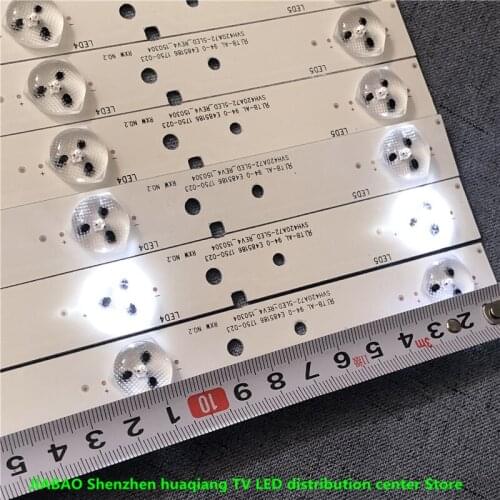 FOR SVH420A72-REV3_5LED-130114 HD416DF-E0 42 inch use aluminium 100%new LCD TV backlight bar 42CM 3V
