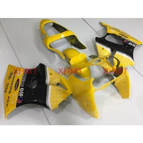 For ZX6r 636 2000 - 2002 Full Body Kits for Kawasaki ZX6r 2001 Body Kits Ninja ZX-6r 2000 Yellow Black Raindrops Fairing Kits