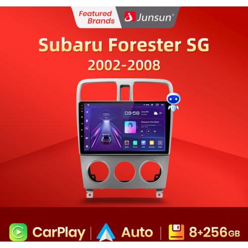 Junsun V1 pro 2G+32G Android 10 For Subaru Forester SG 2002 - 2008 Car Radio Multimedia Video Player Navigation GPS 2 din dvd