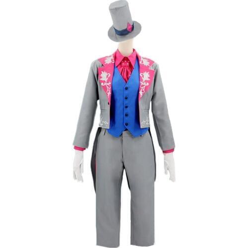 Cosplay A3! Chigasaki Itaru Boy Cosplay Costume Outfit Full Set Uniform Halloween carnival Costume