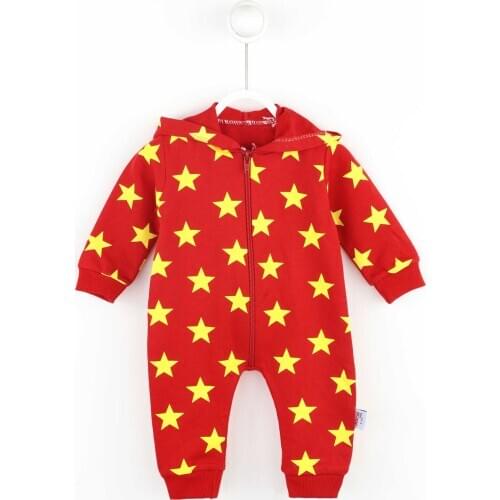 Red Baby Boy Rompers