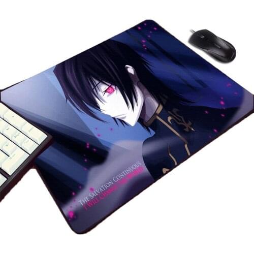 Mairuige CODE GEASS Lelouch Lamperouge Zero Cool Anime Pattern Mousepad Animation Comic Mini Rubber Pc Notebook Gaming Mouse Pad