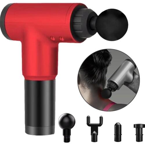 Massage Muscle Vibrating Fascia Gun Relaxation Massager Exercise Physical Therapy Fitness Equipment Relieve Pain Body Sculpting