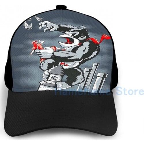 Fashion The 8th Wonder Basketball Cap men women Graphic print black Unisex adult hat