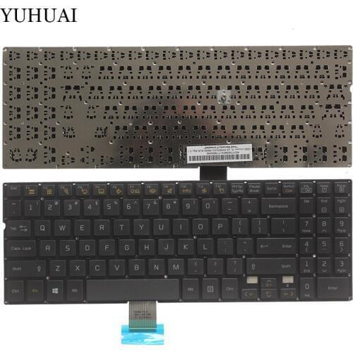 NEW English Laptop Keyboard For LG U560 teclado US black without frame