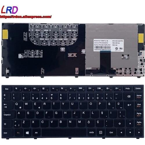 New Original TR Turkish Keyboard for Lenovo Yoga13 ISE ITH IFI Laptop 25202914 25202903