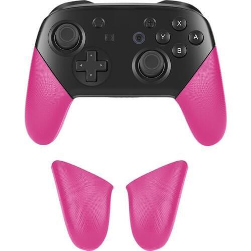 Pink Nintend Switch Pro Controller Anti-Slip Grip Shell DIY Delicate Textured Handle Cover For NS Switch PRO Accessories Decals
