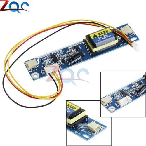 Universal CCFL Inverter LCD Laptop Monitor 2 Lamp 10V -28V for 10-26 inch Widescreen Backlight Screen Module