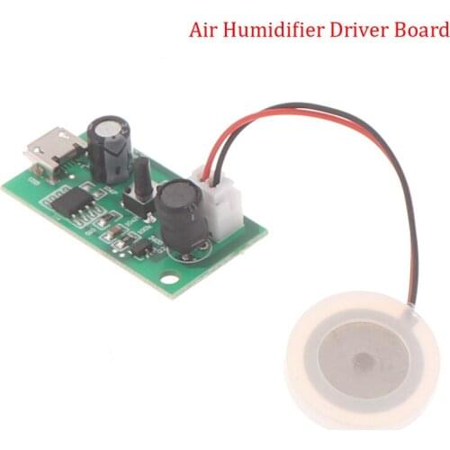 USB Mini Humidifier DIY Kits Mist Maker and Driver Circuit Board Fogger Atomization Film Atomizer Sheet Mini Oscillating