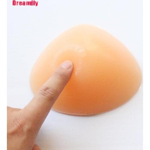 1PCS 100% Medical Fake Silicone Breast Concave Breathable Bra Insert False 100g to 400g Breast for Mastectomy