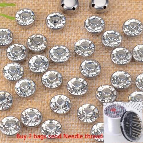 200Pcs Sewing White Crystals No Claw Rhinestones Bridal Diamond Appliques Stones Flat Back Strass Wedding Shoe Diy Decoration