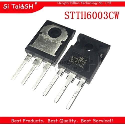 5pcs STTH6003CW TO-247 STTH6003 TO247 300V 60A new original
