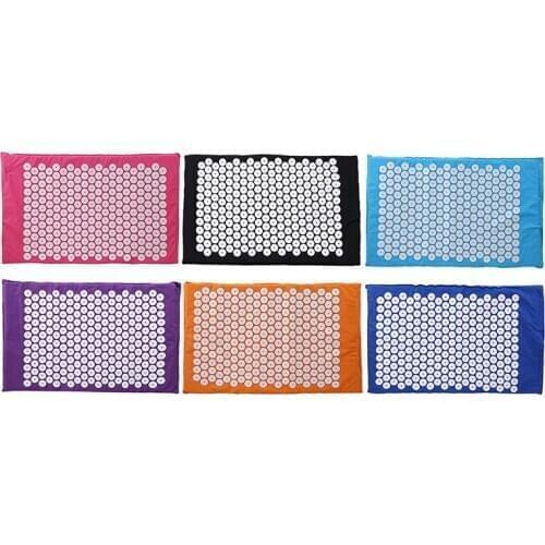 65*40cm Acupressure Mat Massager Relieve Body Stress Pain Mat Natural Relief Stress Body Massage Pillow Cushion