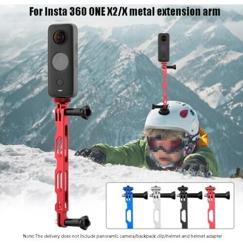 For Insta360 ONE X2/X Panoramic Camera Adapter + Extension Arm