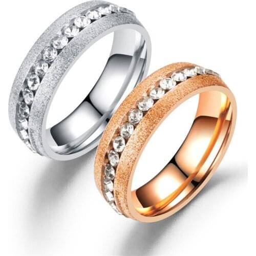 Rings With Crystals AsJerlya China