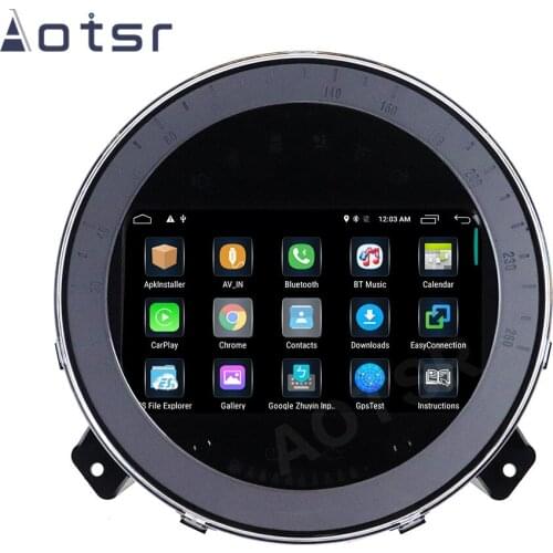 AOTSR Android 9 Car Radio Coche For BMW MINI Cooper 2006 - 2014 Car Multimedia Player GPS Navigation DSP CarPlay IPS AutoRadio