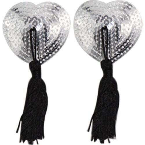 Tassel Breast Bra Nipple New Sexy Couple Gifts Women Lingerie Sequin Cover Pasties Stickers Petals Clothing Accessories