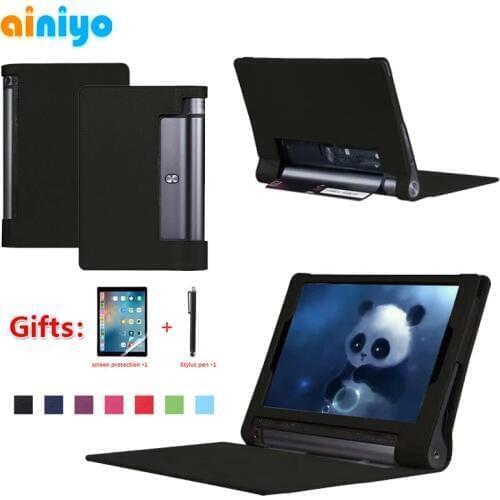 Case for Lenovo yoga tablet 3 10.1 X50L X50M X50f PU Leather stand Case for Lenovo yoga tab 3 10.1 YT3-X50l/m/f+free 2 gifts