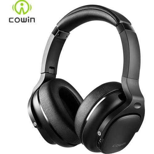 COWIN E9 Active Noise Cancelling Headphones Bluetooth Headphone Wireless Headset Over Ear with Microphone Aptx HD Sound Earphone