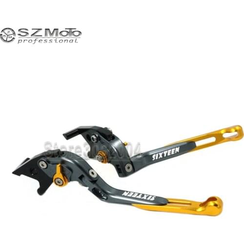 For SUZUKI UX-150 Sixteen 2010-2012 2011 Aluminum Motorcycle Accessories Folding Extendable Adjustable Brakes Clutch Levers CNC