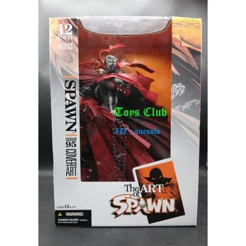 Macfarlane Spawn 25 Generations Red Robe Protagonist 12 Inch Red Robe Brand New Animation Peripherals Series Action Figure Film