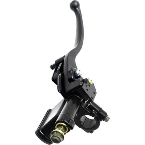 7/8" 22mm Motorcyle Left Brake Lever Master Cylinder for 50CC 70cc 90cc 100cc 110cc 125cc 150cc 200cc 250CC Kids ATV Quad Moped