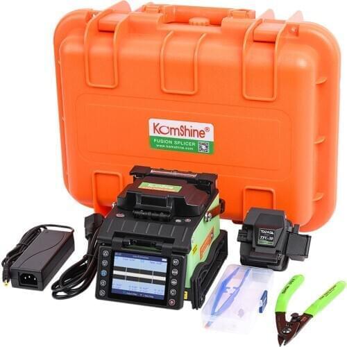GX39 Fiber Optic Splicing Machine ARC Multi-function FTTH Fusion Splicer French English