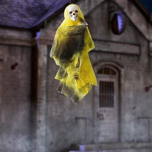 Halloween Hanging Ghost Decorative Pendant Hanging Ghost House Doll Halloween Holiday Diy Decorations Props Garden Decor