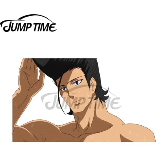 JumpTime 13 x 6.5cm For Bulat Akame Ga Kill Car Stickers Sunscreen Decal Motorcycle Windows Motorcycle Anime Vinyl Car Wrap