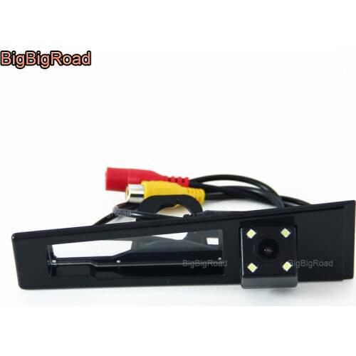 BigBigRoad Car Rear View Reverse Backup Camera with Filter For Cadillac CTS / SLS / STS 2007 2008 2009 2010 2011 2012 2013 2014
