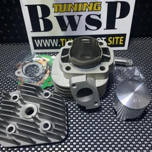 JOG50 3KJ Cylinder Kit 47.6mm 10P 12P Big Bore 3KJ ZR50 EVO50 Racing Cylinder Set Tuning Engine Parts Light Weight Jog Zr 50