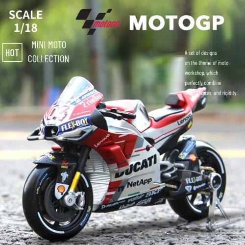 1:18 Scale 2018 MotoGP DUCATI Desmosedici GP18 #04 Metal Motorcycle Diecast Bike Car Model Toy Collection Mini Moto Gift