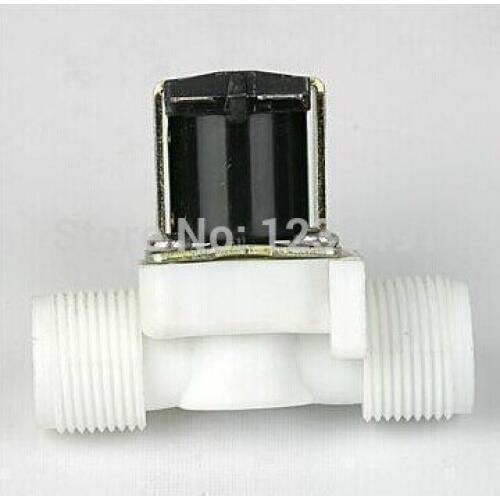 Normally Closed electric Valve With Whorl 3/4" BSPP 2Ways Plastic Solar 3/4 Solenoid Water Valve 12V 24V 220V Water Gas