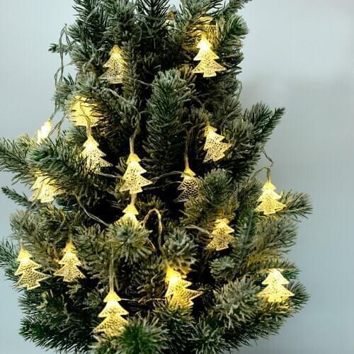 Festive decoration LED lights snowflake icicle pendant light string ornaments shopping mall window Christmas tree pendant